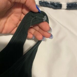 BRANDY Melville Dark Green Top